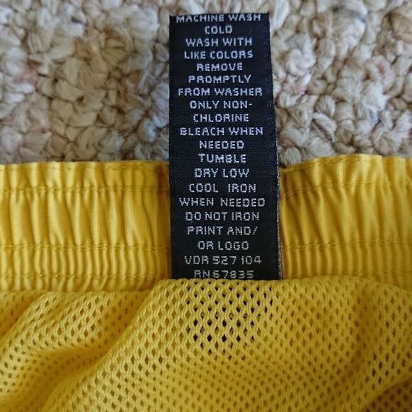 Nautica yellow Swim Trunks 18-24M - Picture 5 of 8